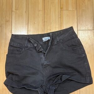 Forever 21 High Waist Black Shorts